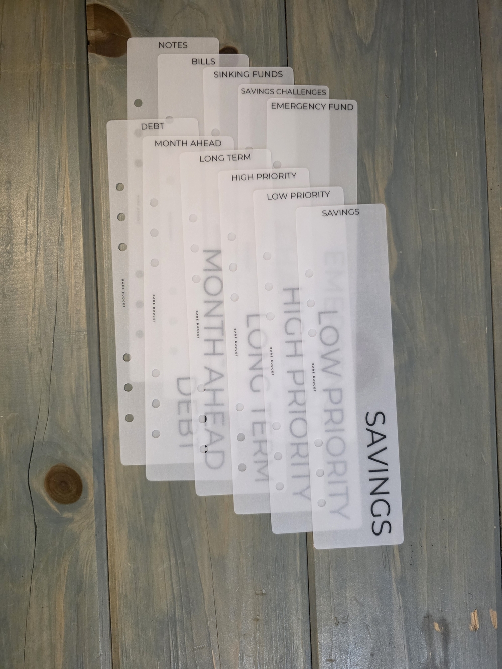 A5 Matte Vellum Bookmarks